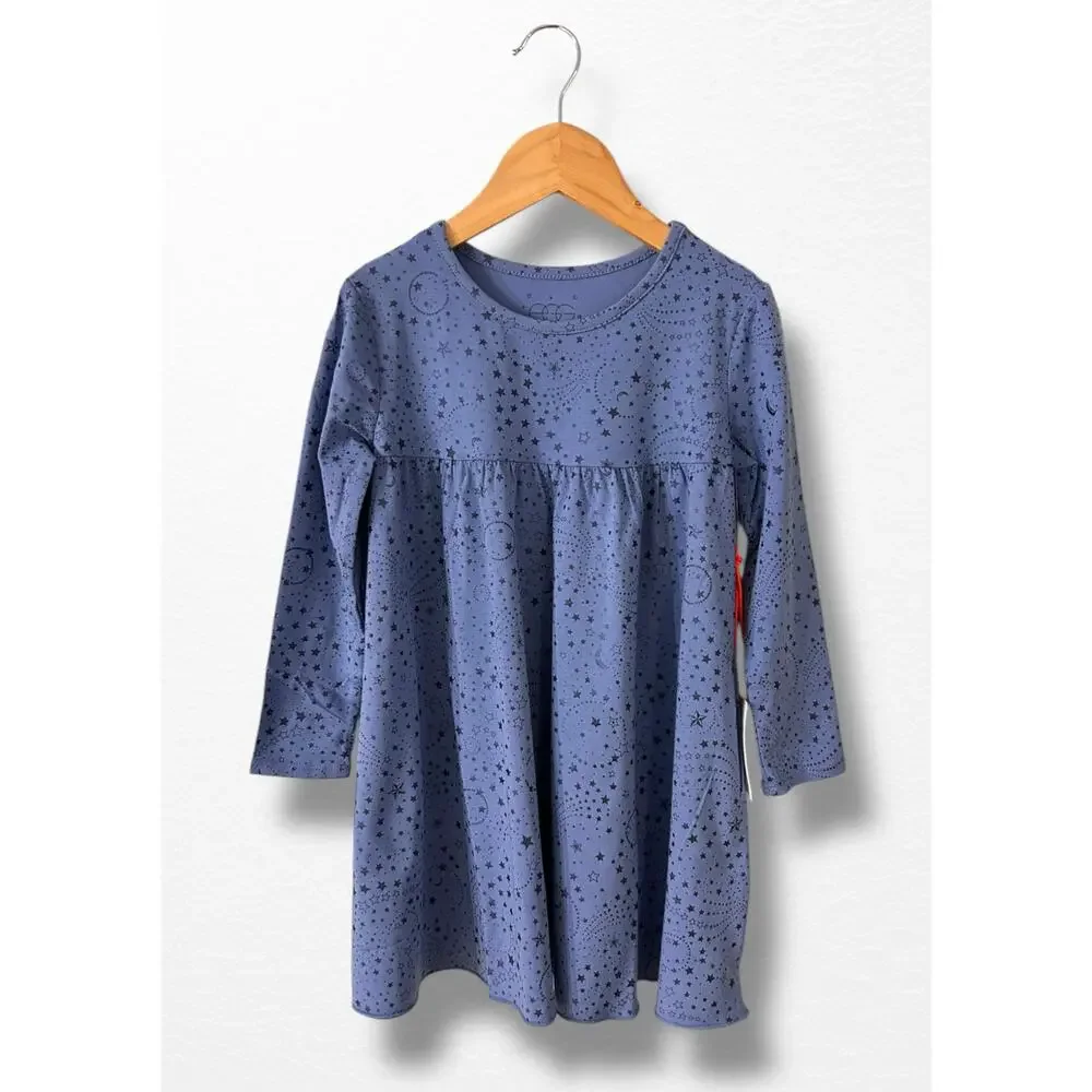 NWT Egg New York Blue Stars Anna Dress, Size 6